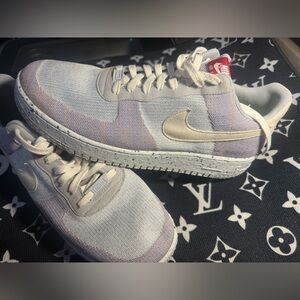 Air Force 1 craters mens 14 grey and red flynets